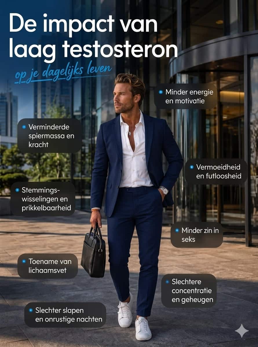 De gevolgen van een laag testosterongehalte begrijpen